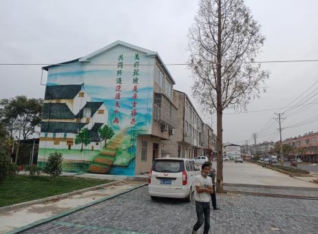 黔西墙绘的制作流程