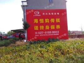 黔西墙体广告影响褪色的因素
