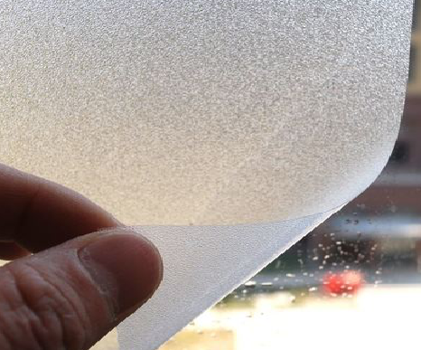 黔西玻璃门外面粘广告用什么材料好？