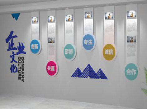 黔西企业文化墙需要传递什么办公文化？